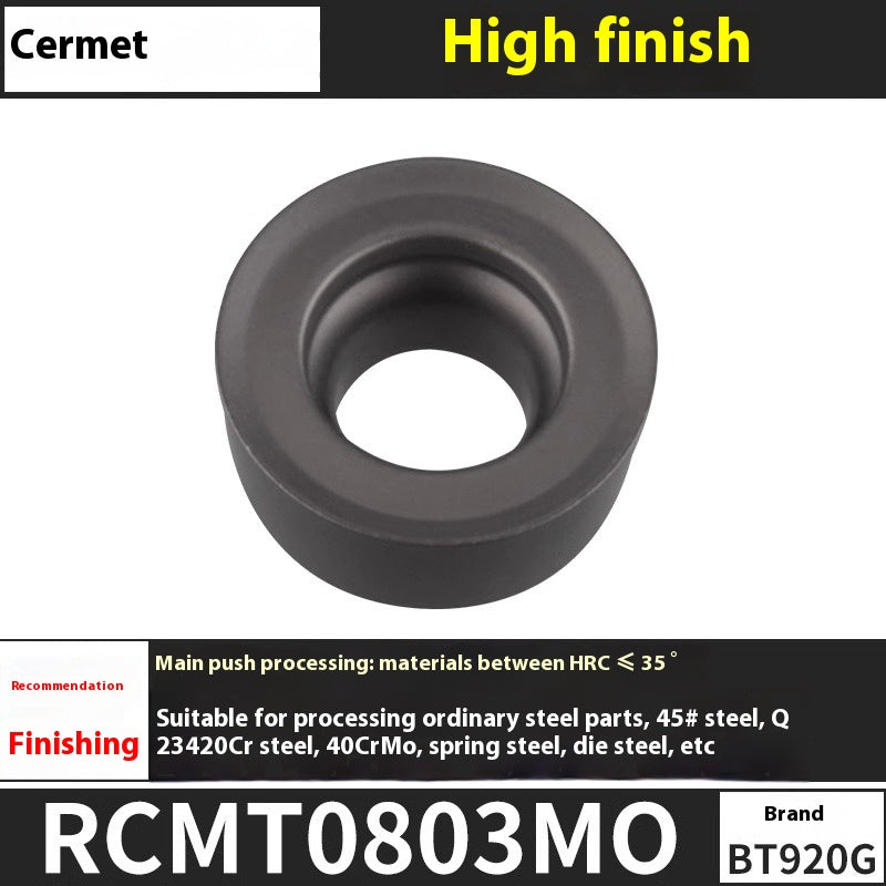 6009 CNC milling inserts RPMW carbide R5 machining center R4 milling machine R6 milling inserts RPMT round cutter grain cutting tools Shandong Denso Pricision Tools Co.,Ltd.